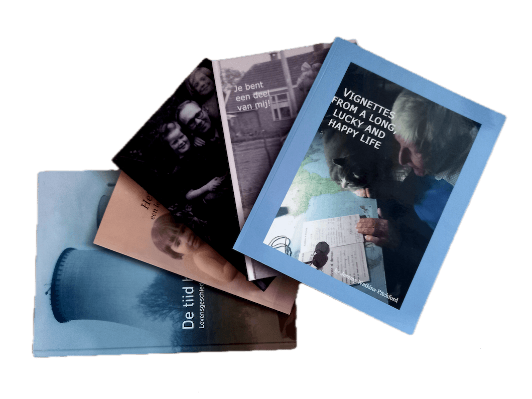 Waaier van levensboeken